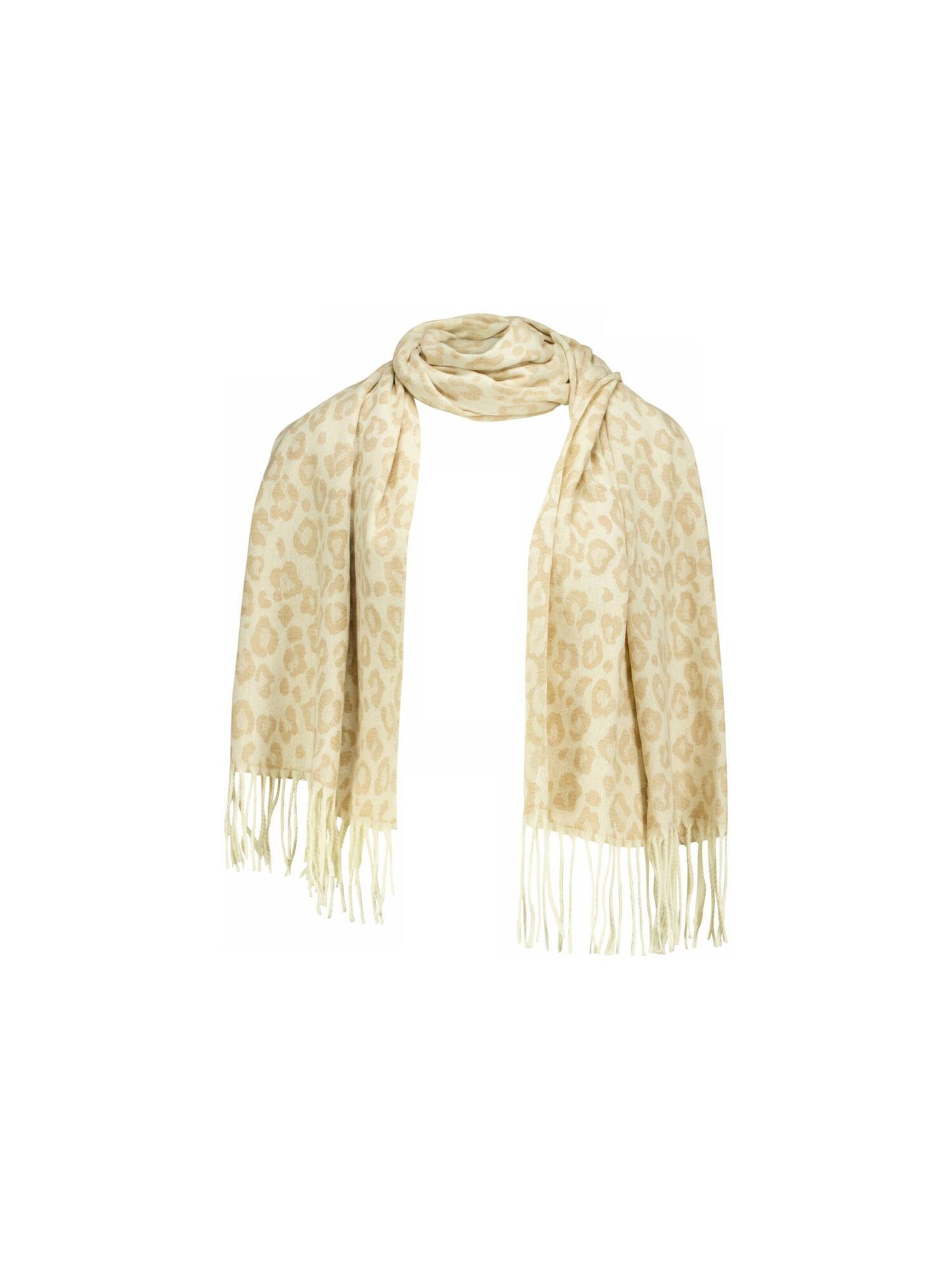 Écharpe ' EFINA ' Deeluxe en beige : devant