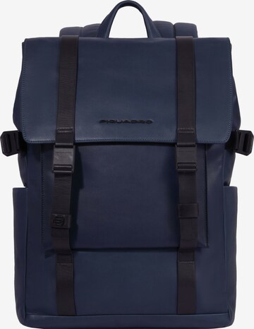 Piquadro Rucksack 'David' in Blau: predná strana