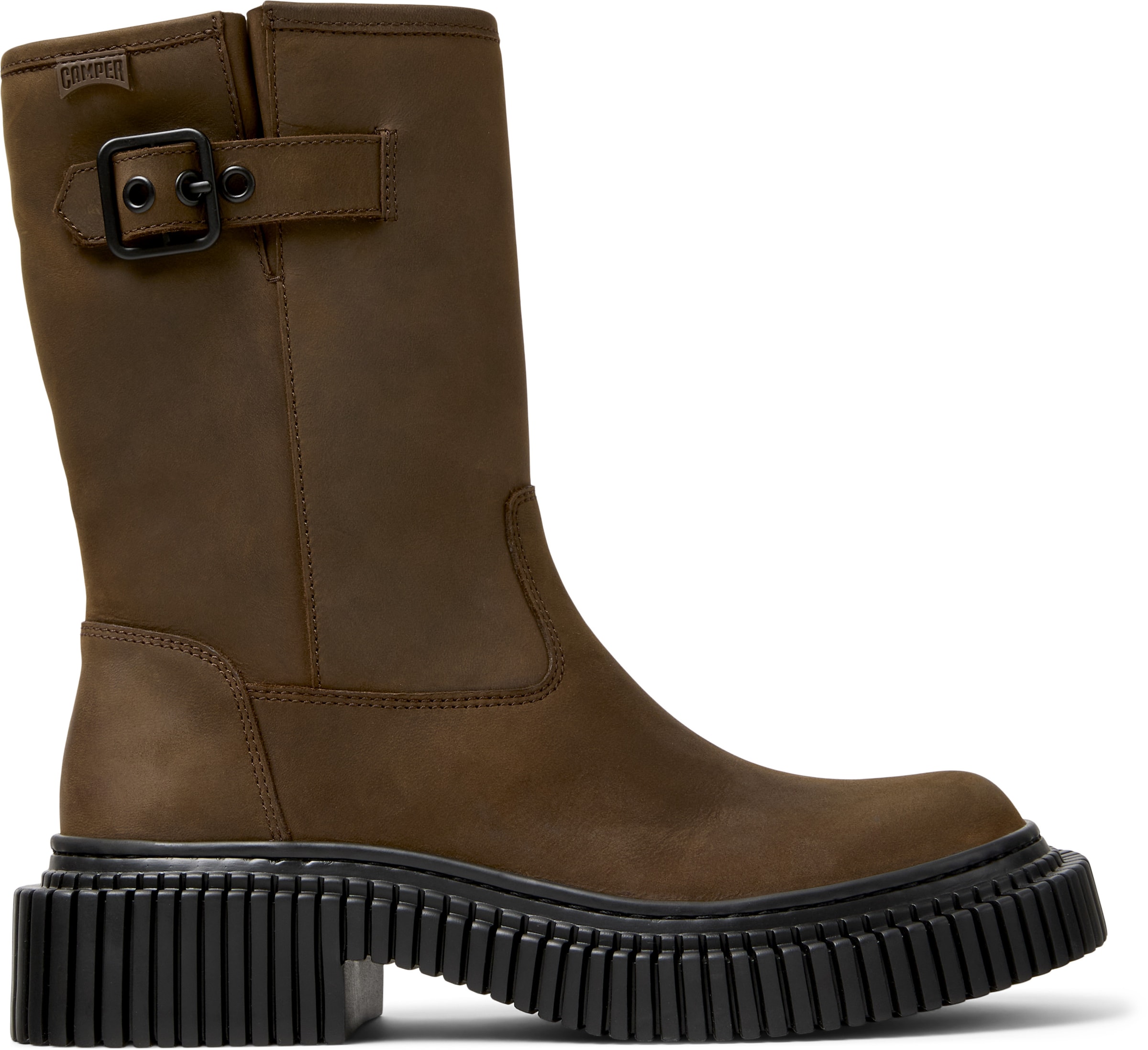 CAMPER Enkellaarsjes 'Pix Berlin' in Bruin