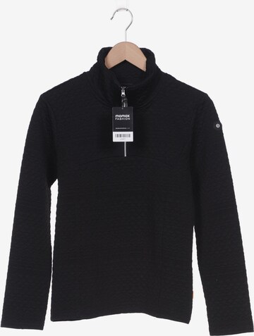 ICEPEAK Sweatshirt & Zip-Up Hoodie in M in Black: front