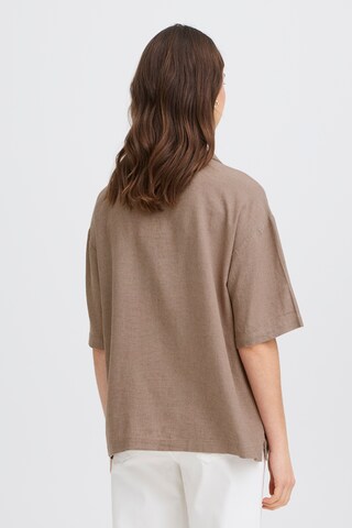 Fransa Blouse 'FRJETT SH 1' in Beige