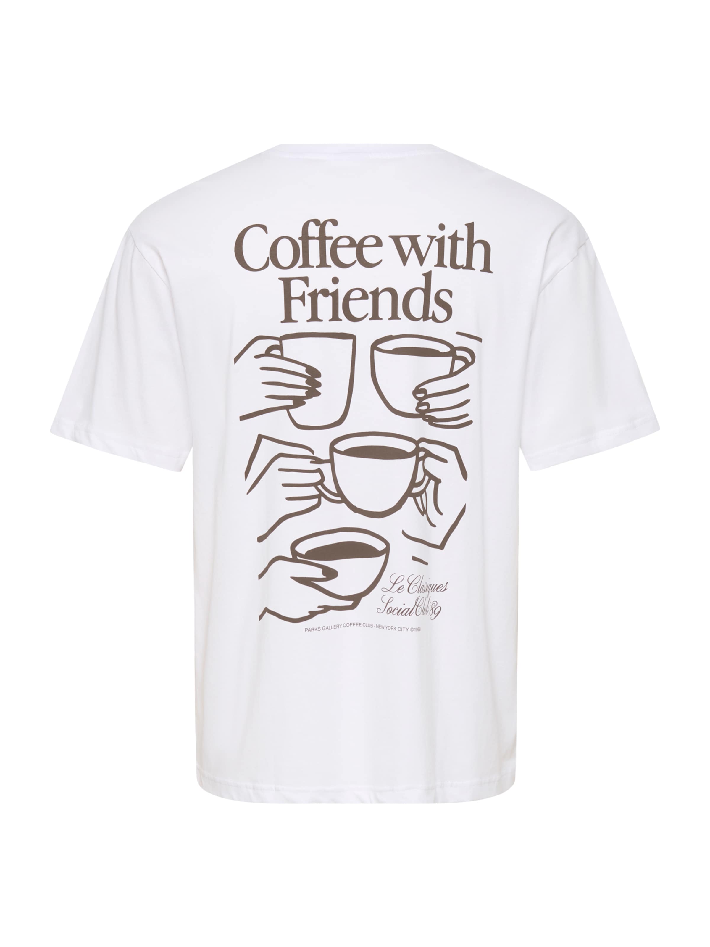 balts Only & Sons T-Krekls 'ONSAXEL COFFEE'