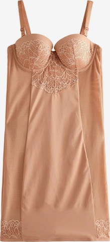 Abito a corsetto di Next in marrone: frontale