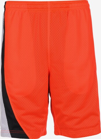 UNDER ARMOUR Loose fit Workout Pants in Red: front