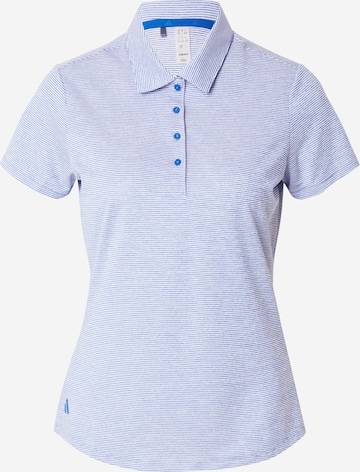 ADIDAS GOLF Функциональная футболка в Синий: спереди