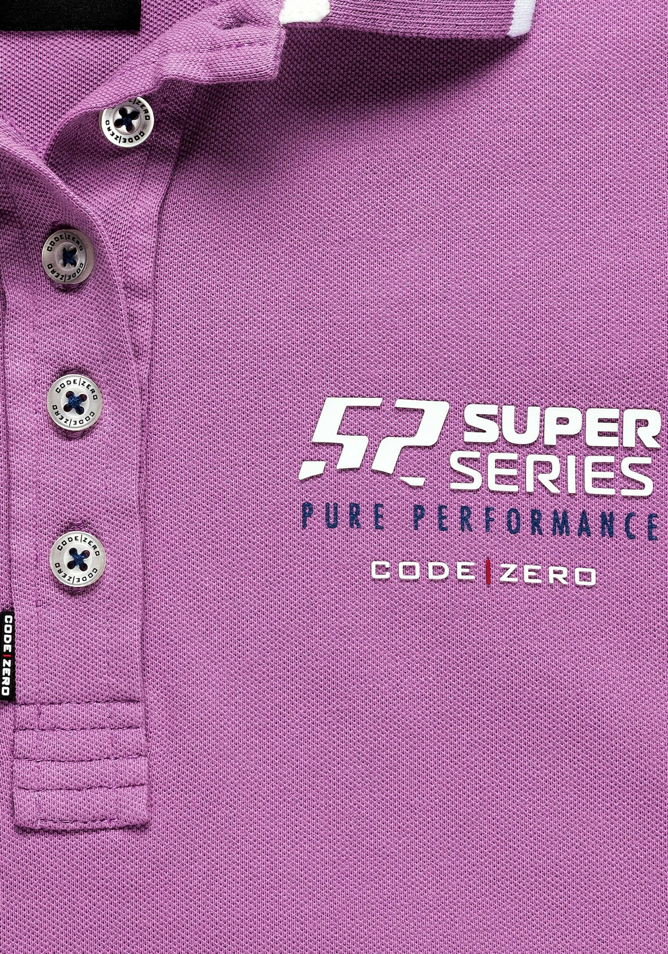 Frauen Shirts & Tops CODE-ZERO Poloshirt 'TP52 Offshore Polo' in Lila, Violettblau - IF96317