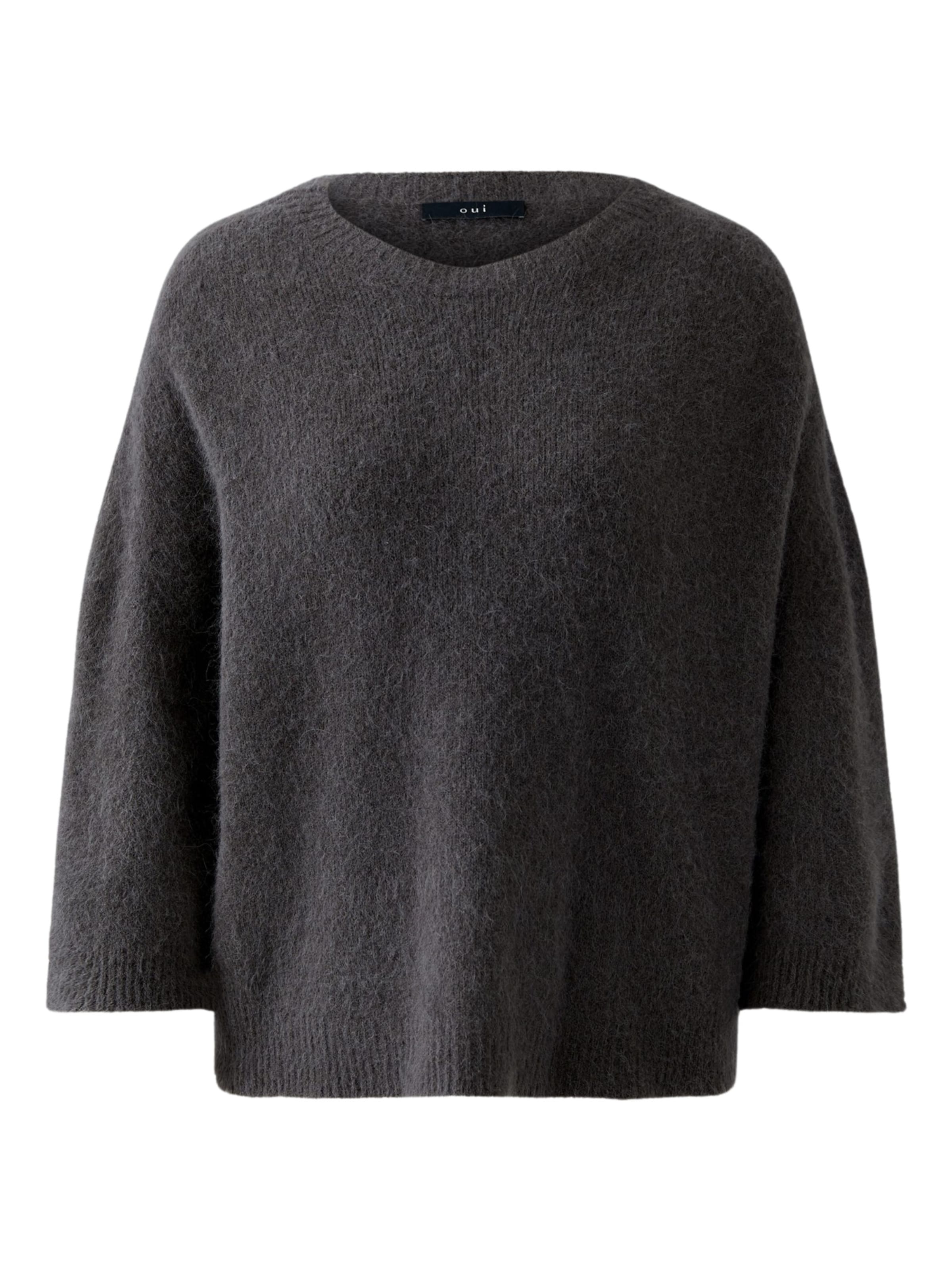OUI Pullover in Grau: Vorderseite
