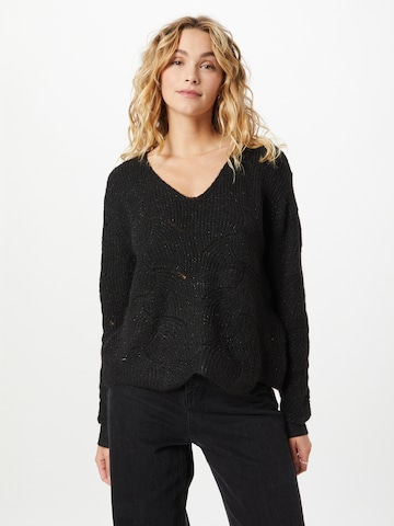 ONLY Sweater 'Cora' in Black: front