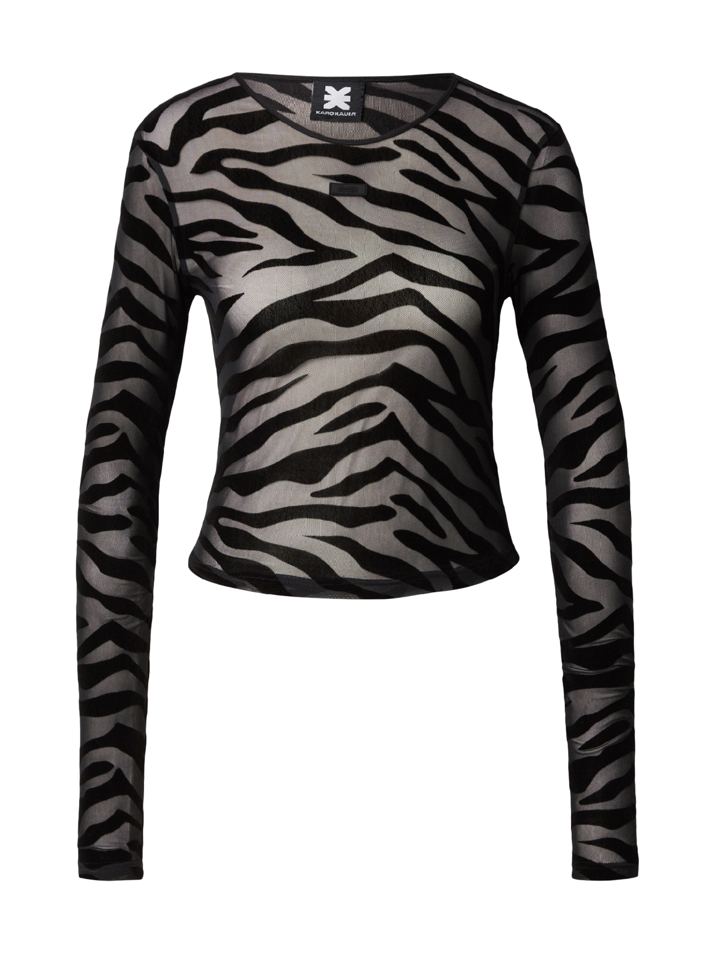 Karo Kauer Koszulka w kolorze czarny: przód