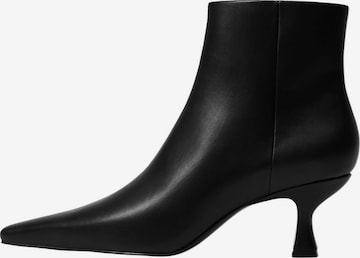 MANGO Ankle Boots 'Patio' in Black: front