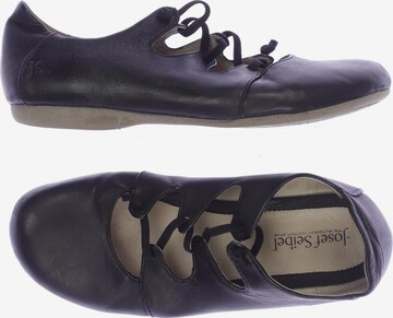 JOSEF SEIBEL Flats & Loafers in 38 in Black: front