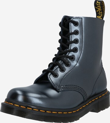 Dr. Martens - Botines con cordones 'Pascal' en negro: frente