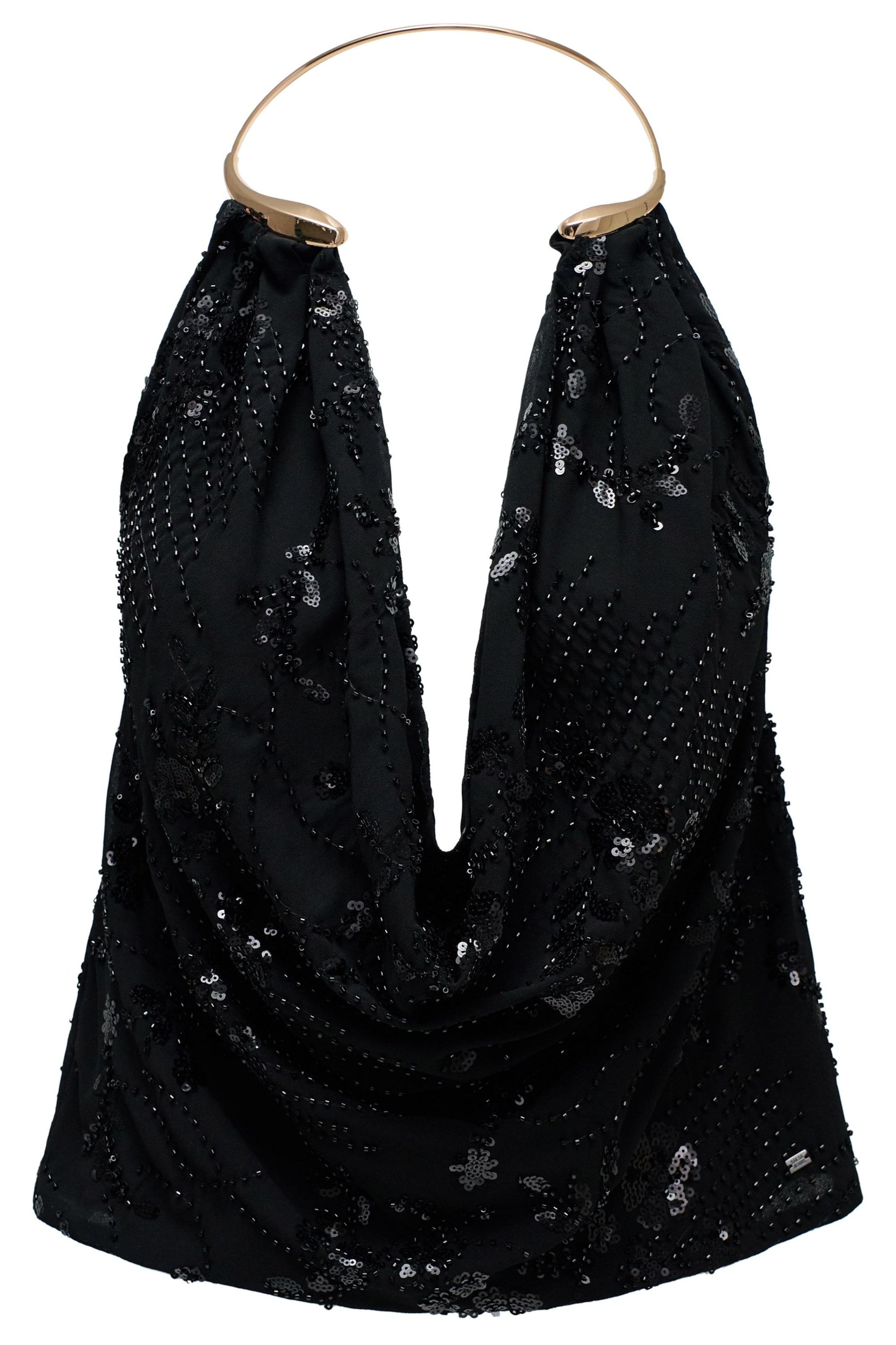 Salsa Jeans Top in Zwart: voorkant