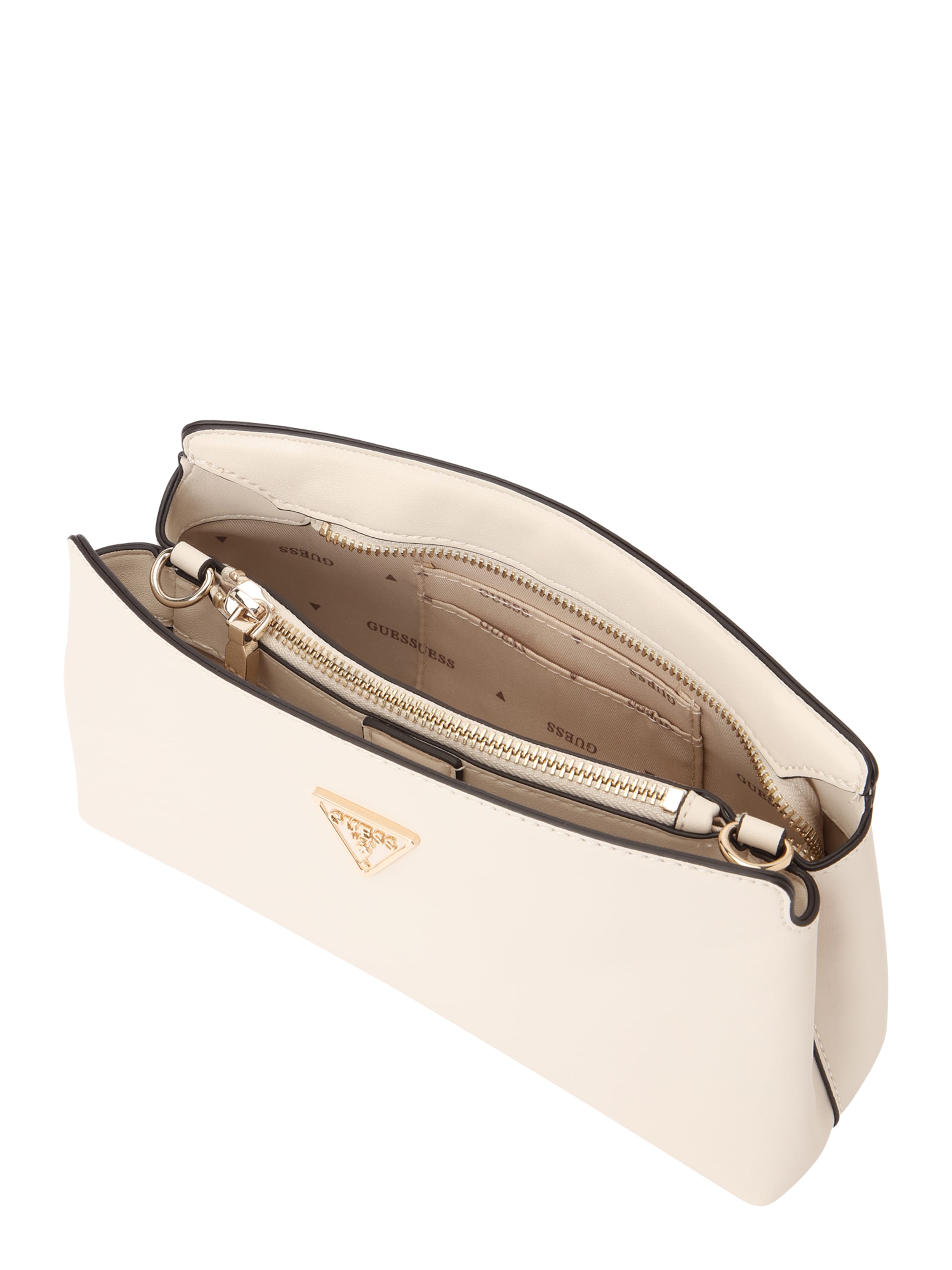 Borsa a tracolla 'TALENT CROSSBODY TOP ZIP' di GUESS in bianco