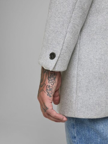 Manteau mi-saison JACK & JONES en gris