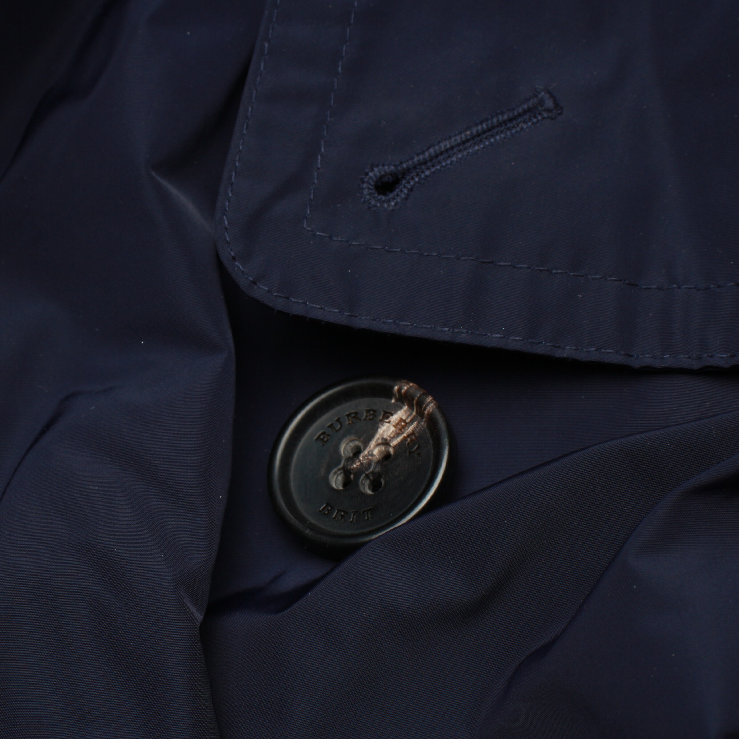 BURBERRY Jacket & Coat in XS in Blue