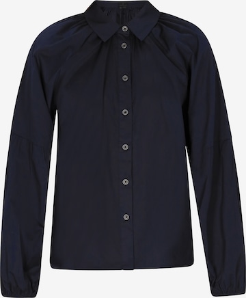 DreiMaster Klassik Blouse 'Classic Look' in Blue: front