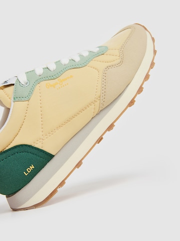 Pepe Jeans Platform trainers 'Natch' in Yellow