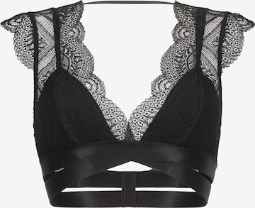 Hunkemöller Triangel BH in Schwarz: predná strana