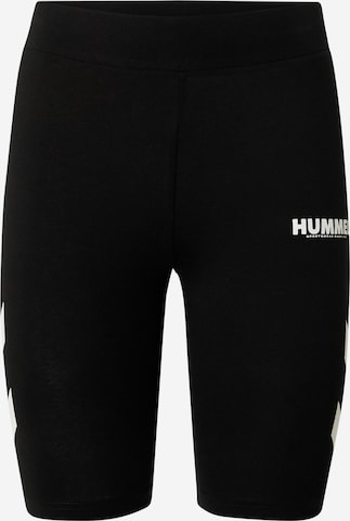 Hummel Skinny Workout Pants 'LEGACY' in Black: front