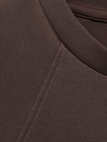 MANGO Top 'ROBERTA-H' | rjava barva