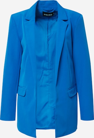 PIECES Blazer 'PCBOZZY' in Blue: front