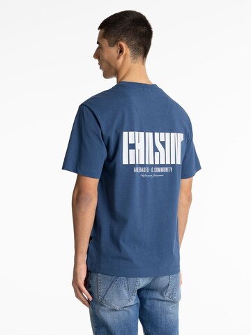 T-Shirt 'Regent' CHASIN' en bleu