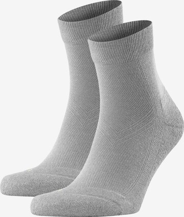 FALKE Athletic Socks in Grey: front