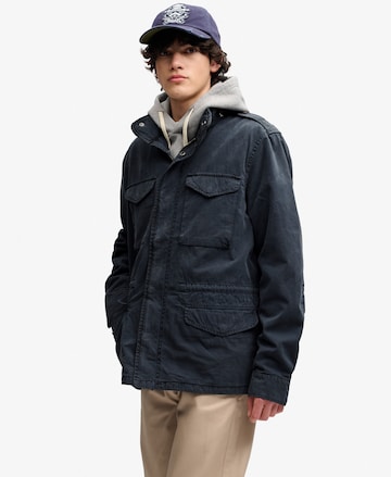Superdry & Co Between-Season Jacket 'M65' in Blue