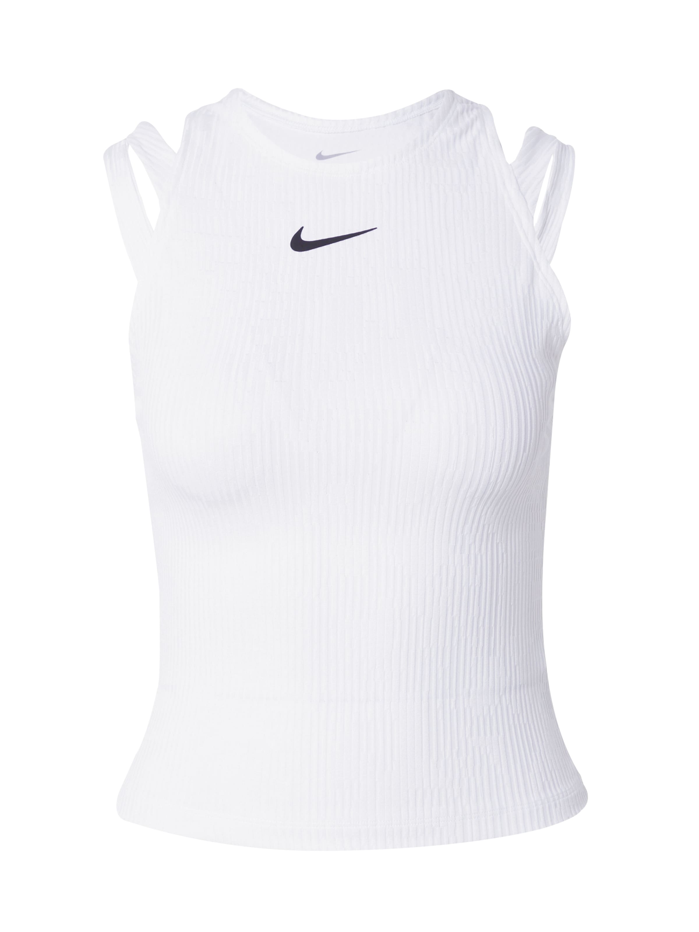 Haut de sport NIKE en blanc : devant