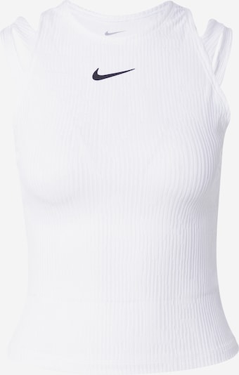 NIKE Спортивный топ в Черный / Белый, Обзор товара