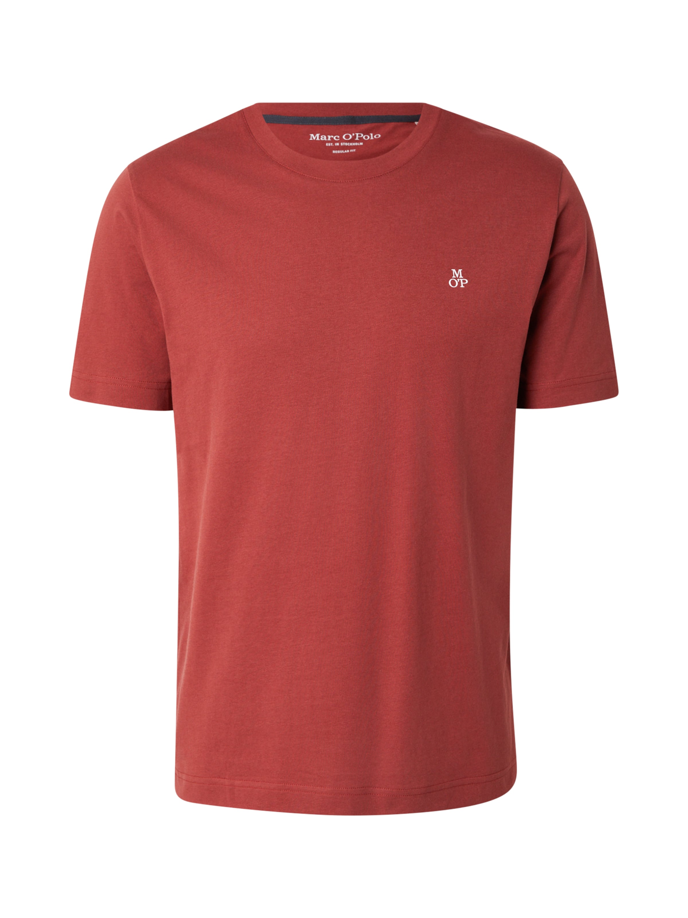 Marc O'Polo Shirt in Rood: voorkant