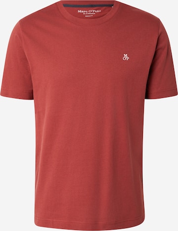 Marc O'Polo Shirt in Rood: voorkant