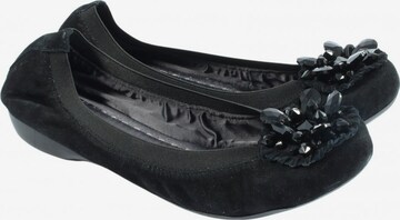 CAFÈNOIR Flats & Loafers in 38 in Black: front