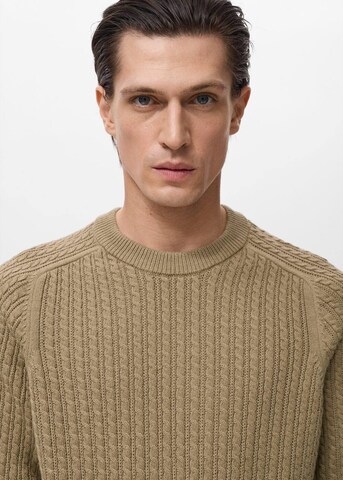 MANGO MAN Pullover 'Mars' in Beige