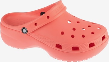 Sabots Crocs en rose : devant
