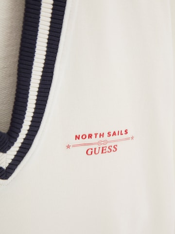 GUESS Tréning póló - bézs