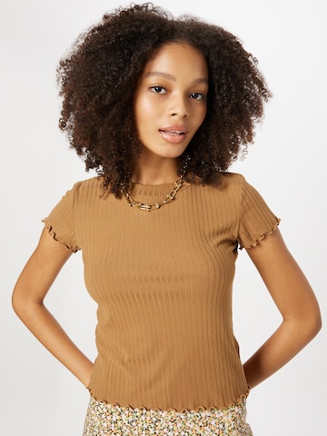 Urban Classics Shirt in Brown: front