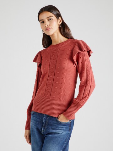 OBJECT Trui 'OBJJULIA' in Rood: voorkant