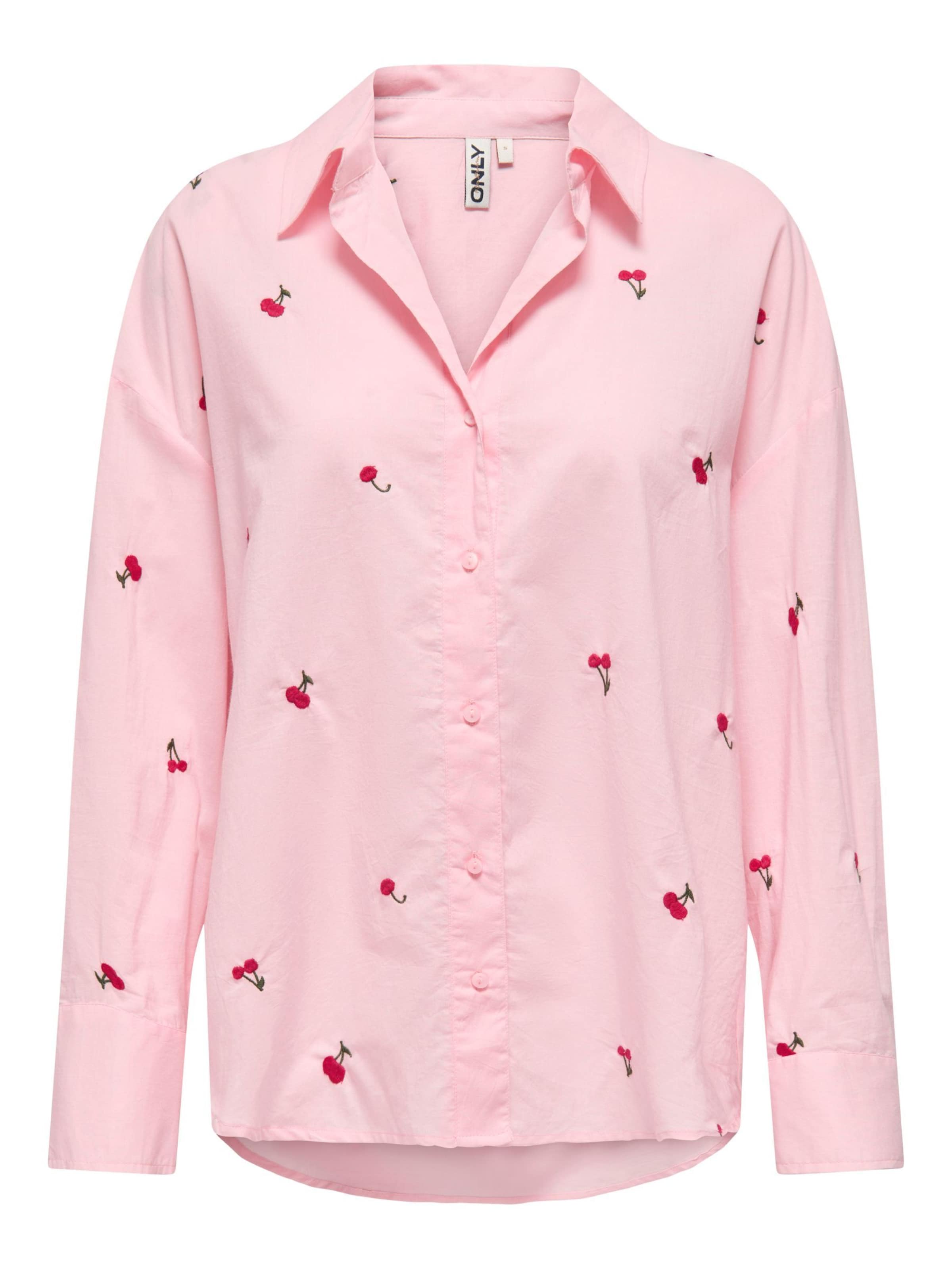 Camicia da donna 'ONLSoregon' di ONLY in rosa: frontale