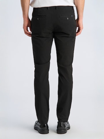 Lindbergh - Slimfit Pantalón chino en negro