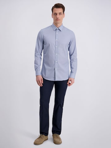 PIERRE CARDIN Slim fit Business shirt in Blue