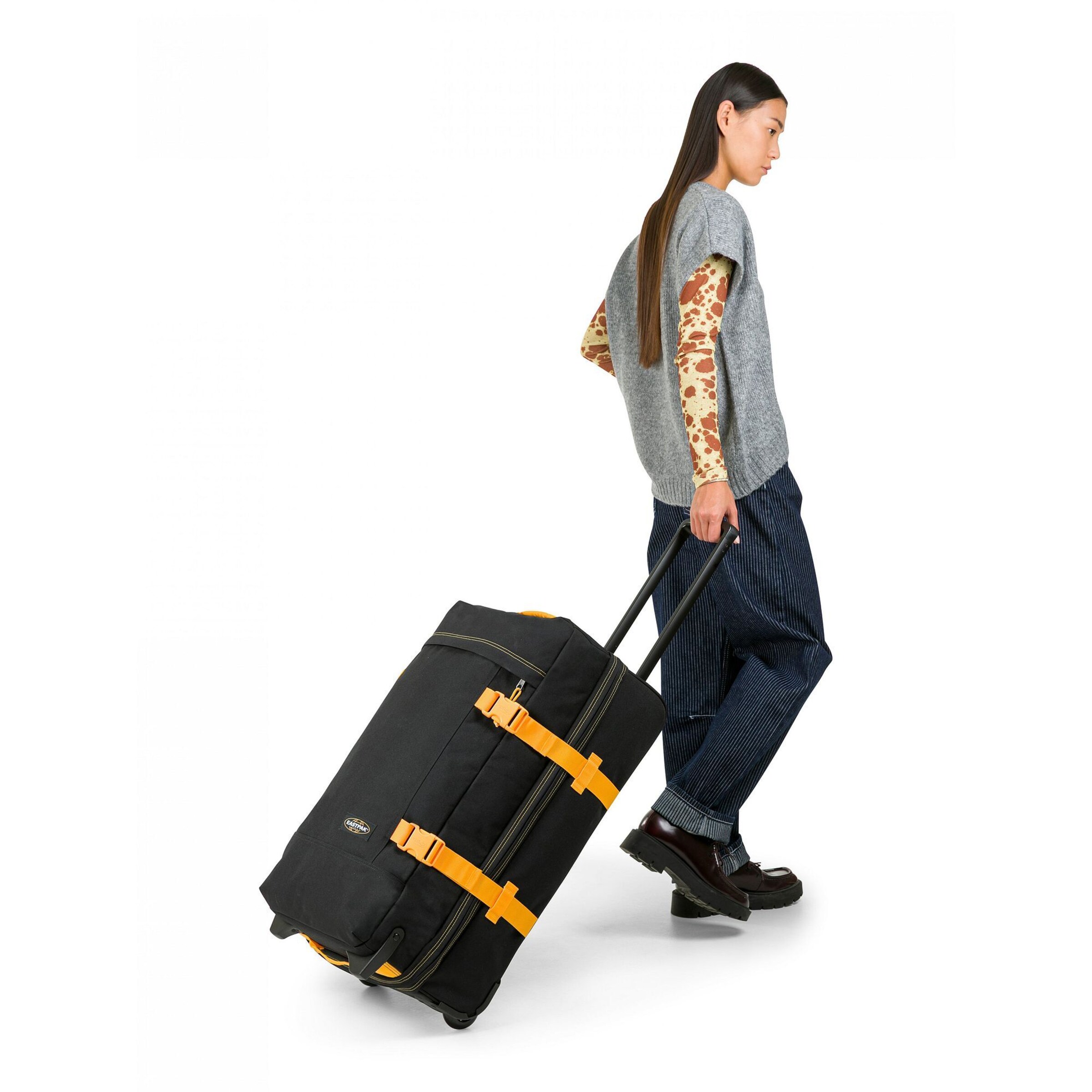 Valisette 'Tranverz' EASTPAK en jaune : devant