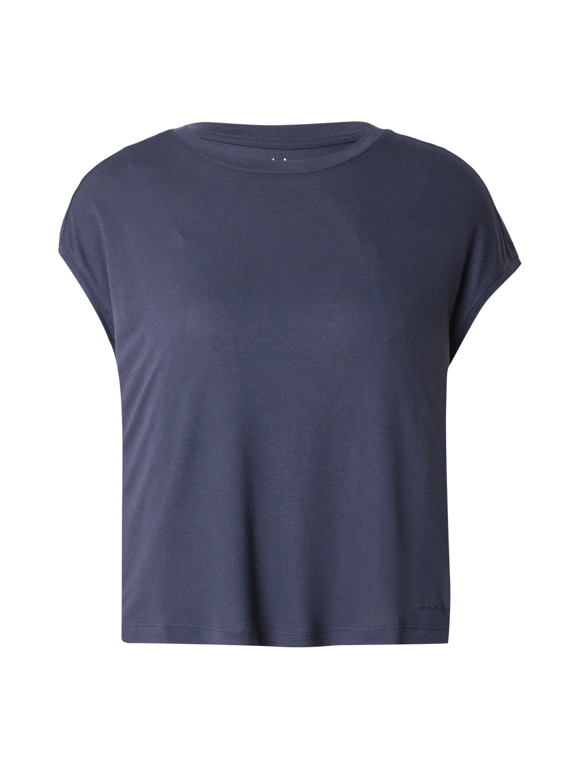 mazine Μπλουζάκι 'Golden T' σε μπλε: μπροστά