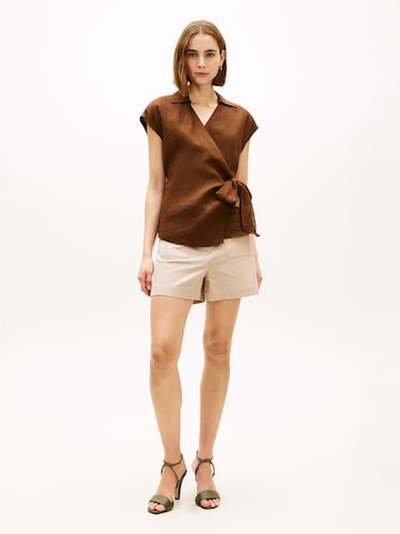 TOMMY HILFIGER Blouse in Bruin