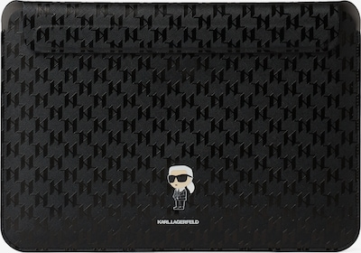 Karl Lagerfeld Sac d’ordinateur portable en noir / blanc cassé, Vue avec produit
