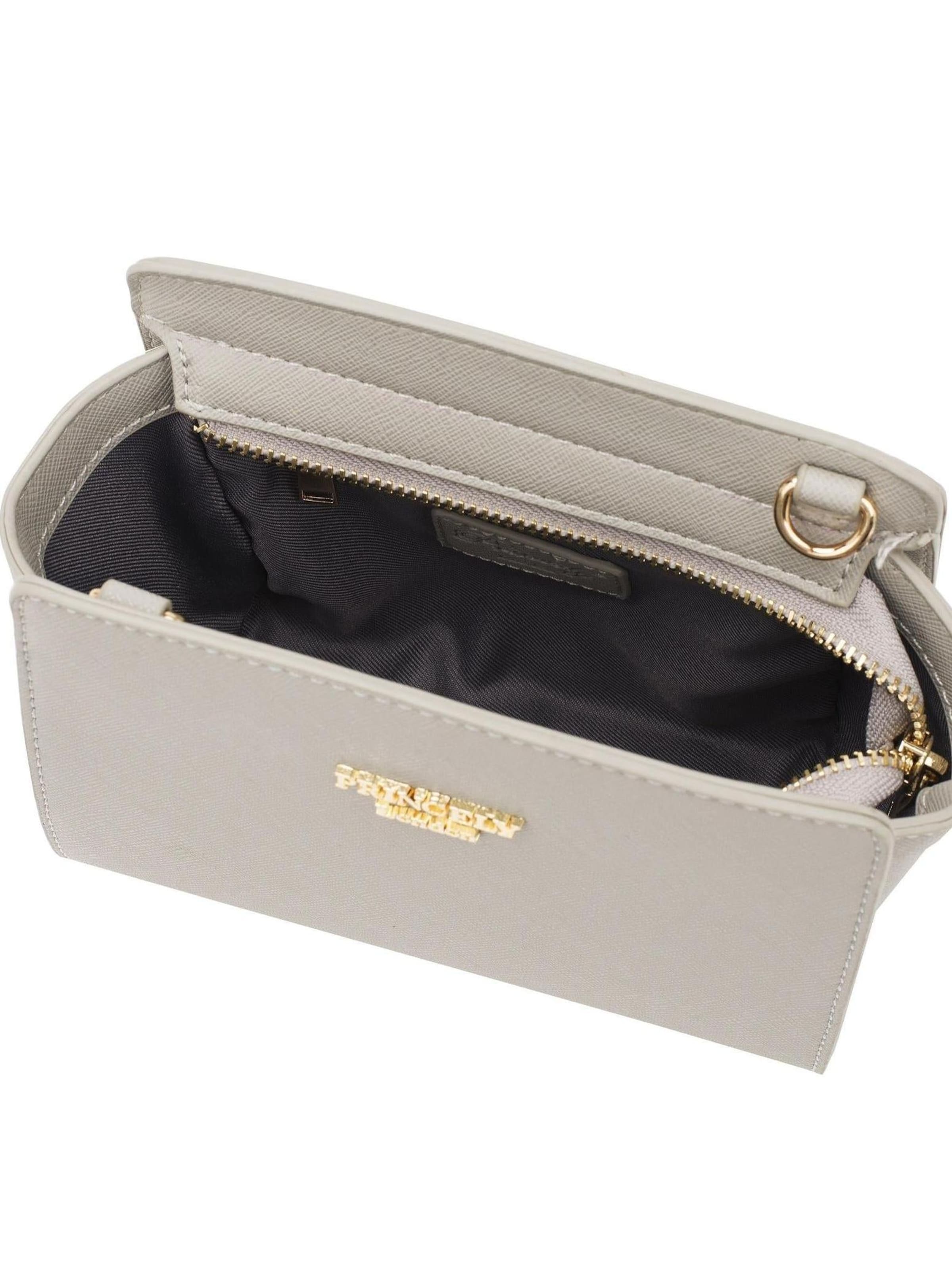 Sac bandoulière 'Katy' Princely London en gris