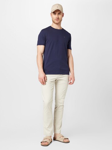 TOMMY HILFIGER Slim fit Chino trousers 'DENTON' in Beige