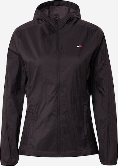Tommy Sport Veste de sport en noir, Vue avec produit