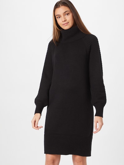 EDC BY ESPRIT Knitted dress in Black, View model